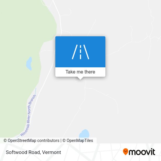 Mapa de Softwood Road