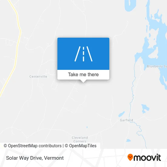Solar Way Drive map
