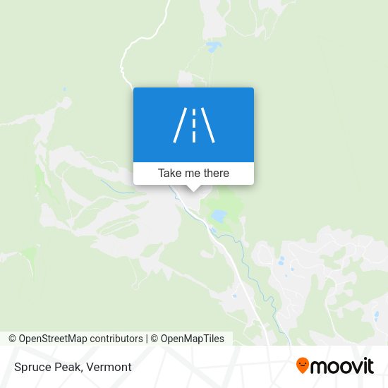 Mapa de Spruce Peak