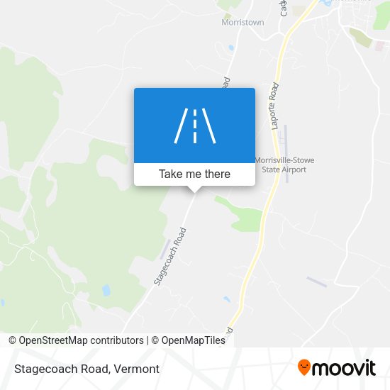 Mapa de Stagecoach Road