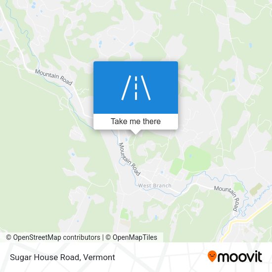 Mapa de Sugar House Road