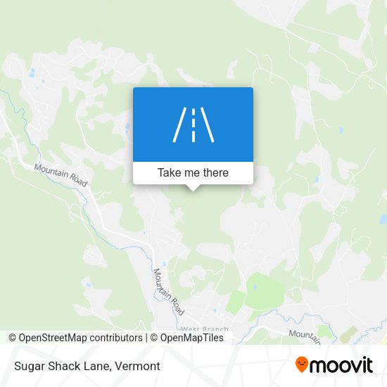 Mapa de Sugar Shack Lane