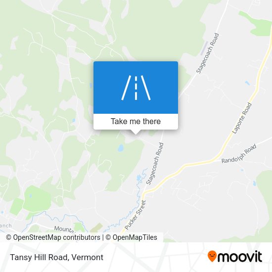 Mapa de Tansy Hill Road