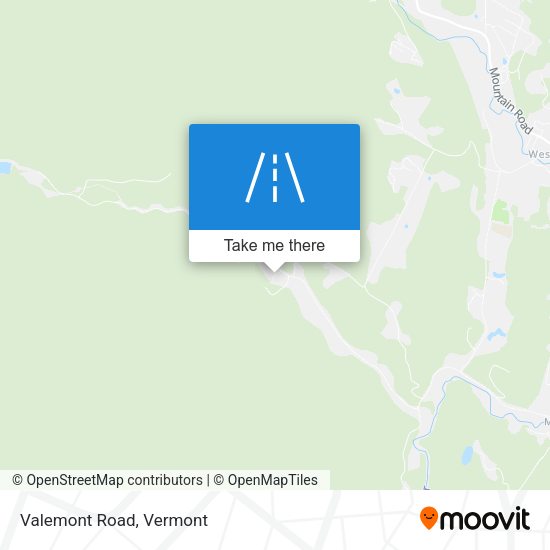 Mapa de Valemont Road