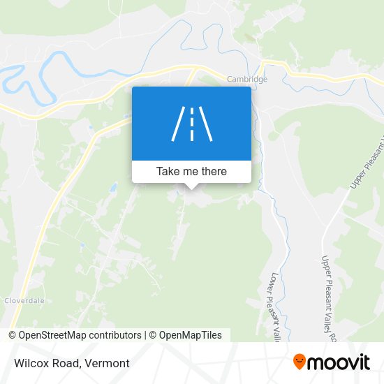 Mapa de Wilcox Road