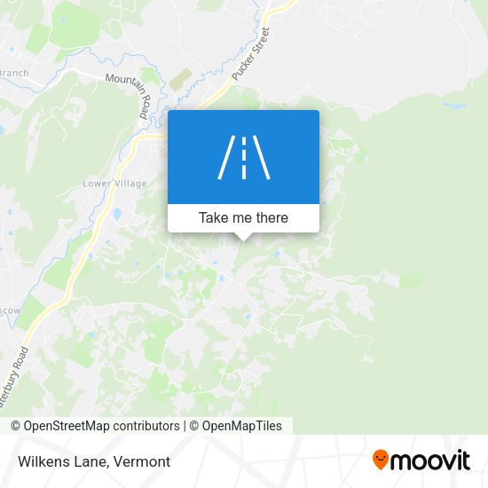 Mapa de Wilkens Lane