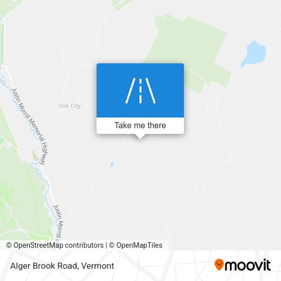 Mapa de Alger Brook Road