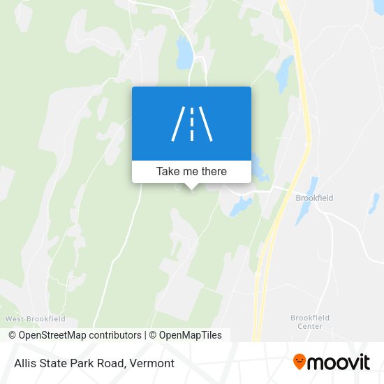 Mapa de Allis State Park Road