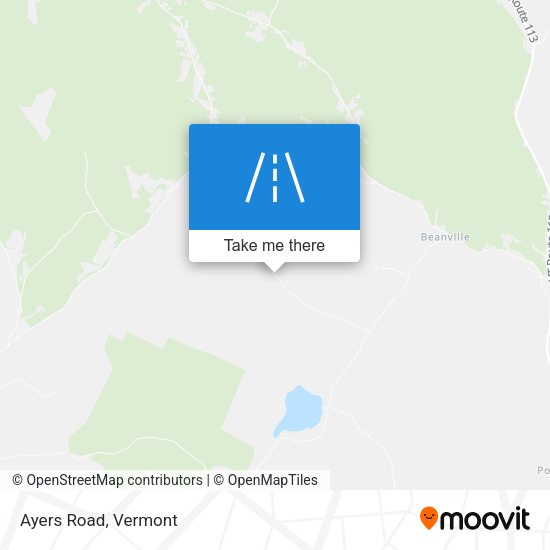 Mapa de Ayers Road