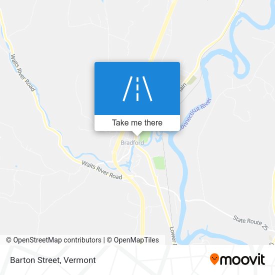 Mapa de Barton Street