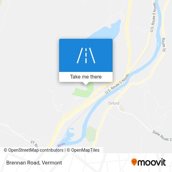 Mapa de Brennan Road