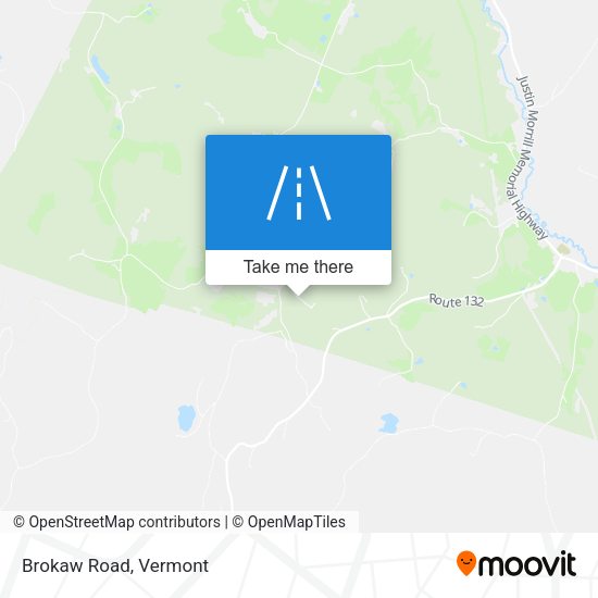 Mapa de Brokaw Road
