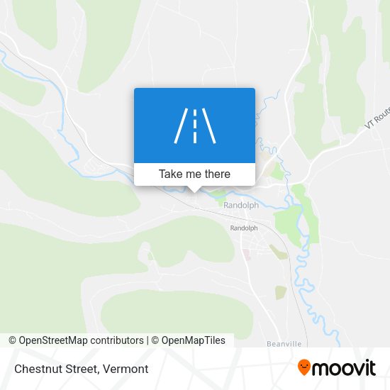 Mapa de Chestnut Street