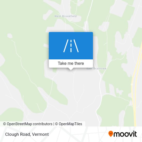 Mapa de Clough Road