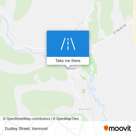 Mapa de Dudley Street