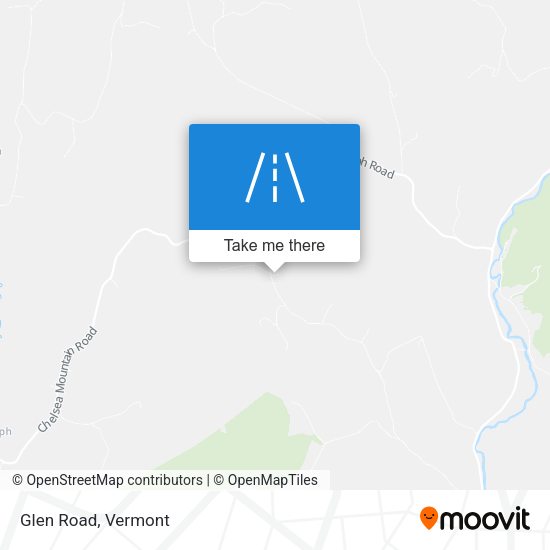 Mapa de Glen Road