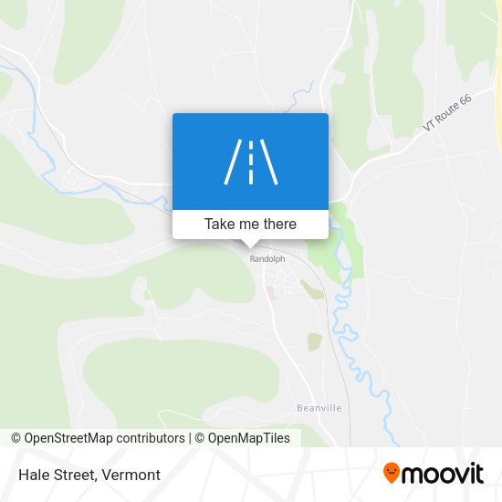 Mapa de Hale Street