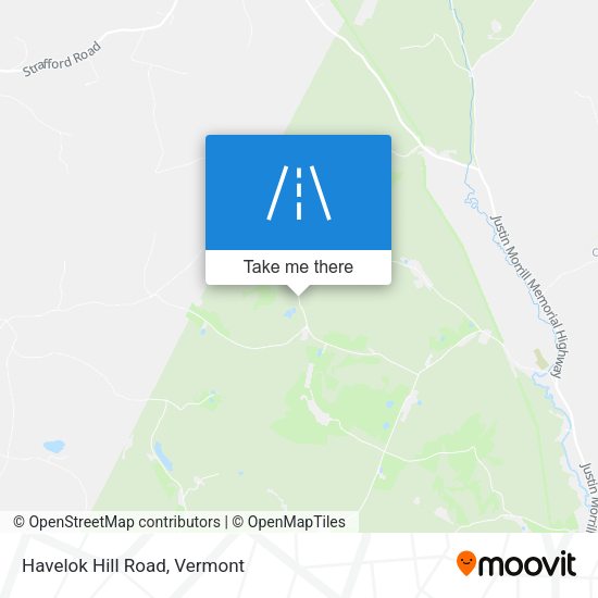 Mapa de Havelok Hill Road