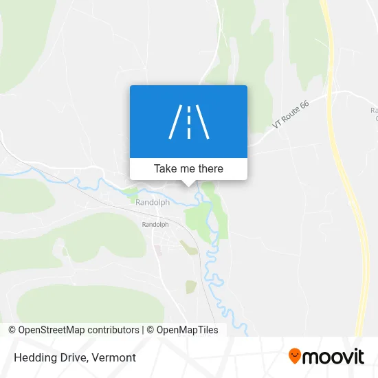 Hedding Drive map