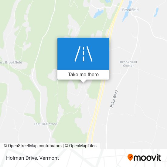 Mapa de Holman Drive