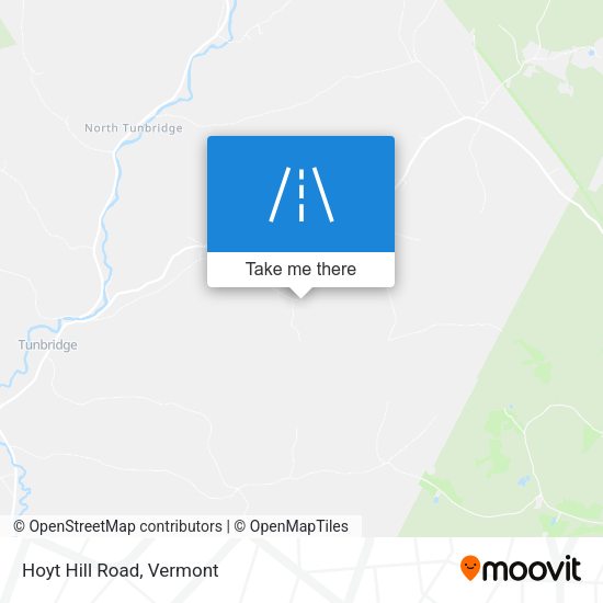 Hoyt Hill Road map