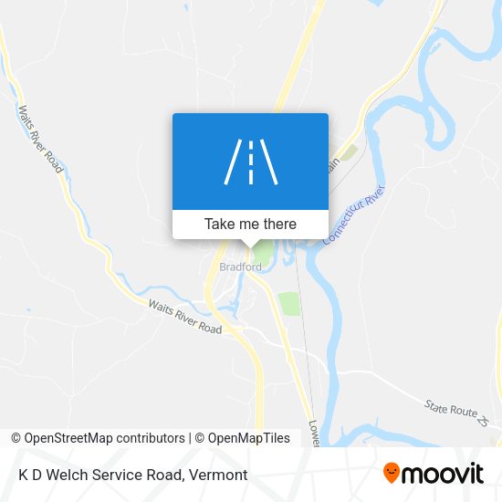 Mapa de K D Welch Service Road