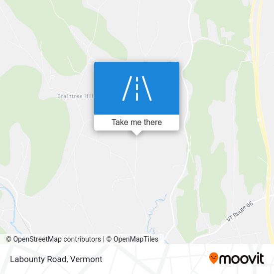 Mapa de Labounty Road