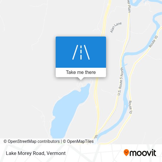 Mapa de Lake Morey Road