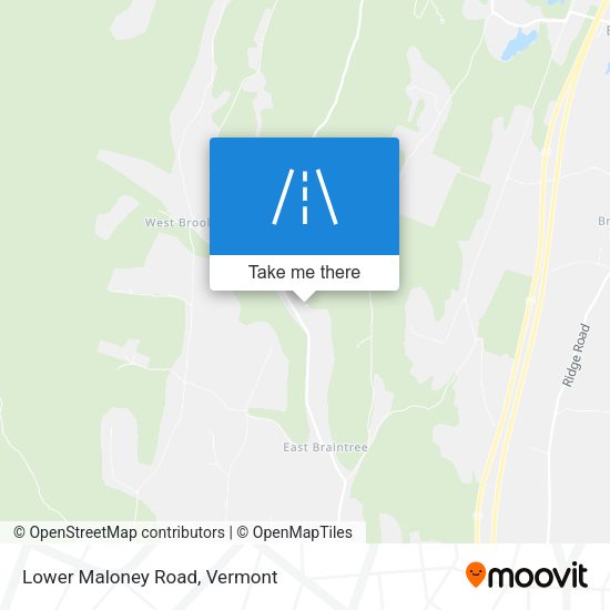 Mapa de Lower Maloney Road