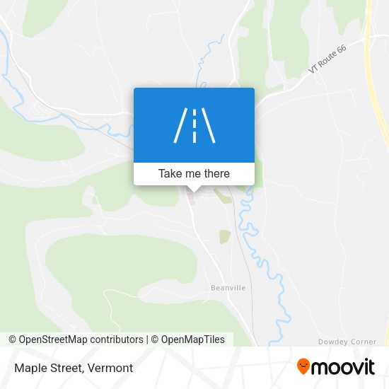 Mapa de Maple Street