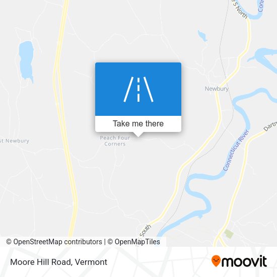 Mapa de Moore Hill Road
