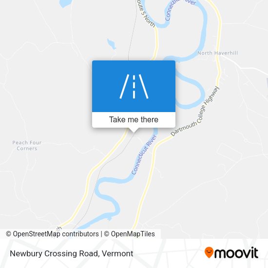 Newbury Crossing Road map