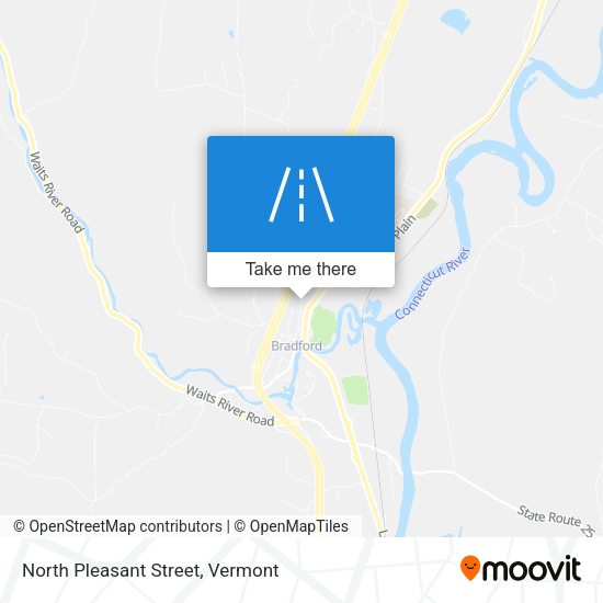 Mapa de North Pleasant Street