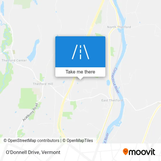 O'Donnell Drive map