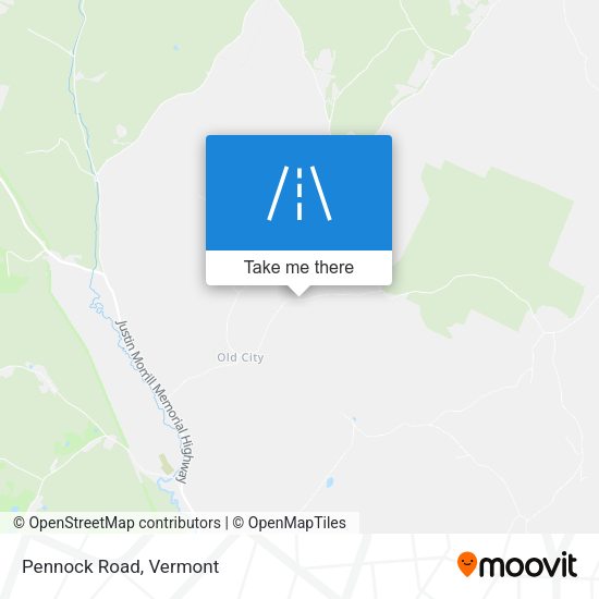 Mapa de Pennock Road