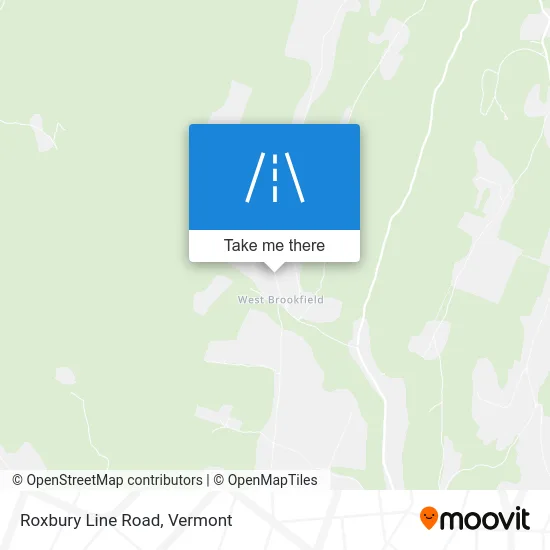 Roxbury Line Road map