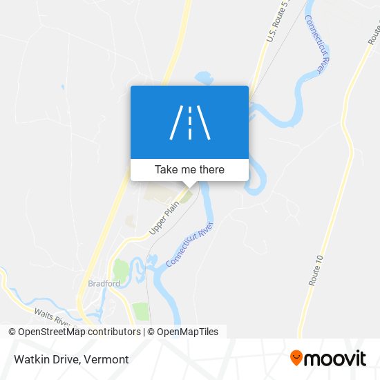 Watkin Drive map