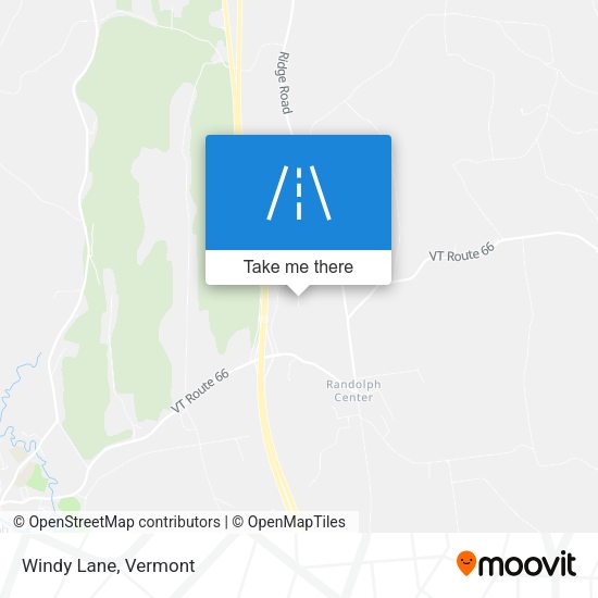 Mapa de Windy Lane