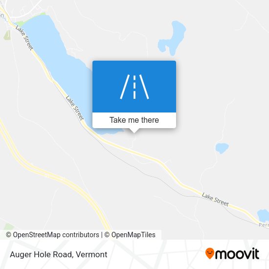 Mapa de Auger Hole Road