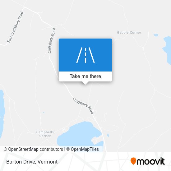 Mapa de Barton Drive
