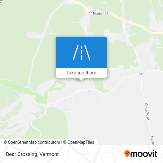 Mapa de Bear Crossing