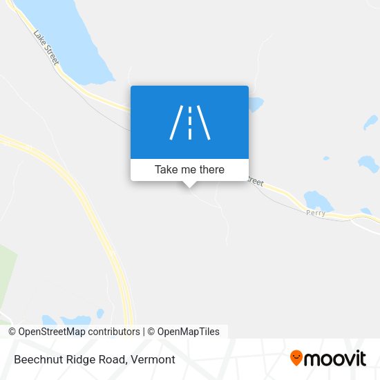 Mapa de Beechnut Ridge Road
