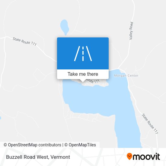 Buzzell Road West map