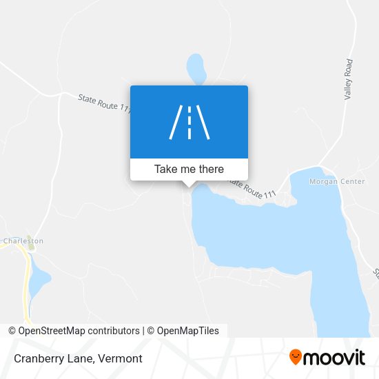 Mapa de Cranberry Lane