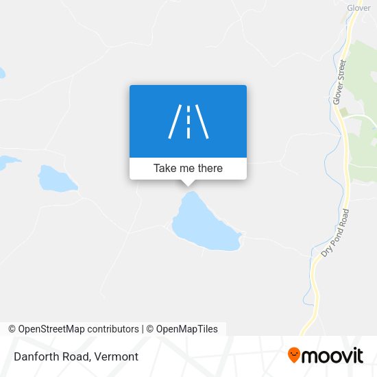 Mapa de Danforth Road