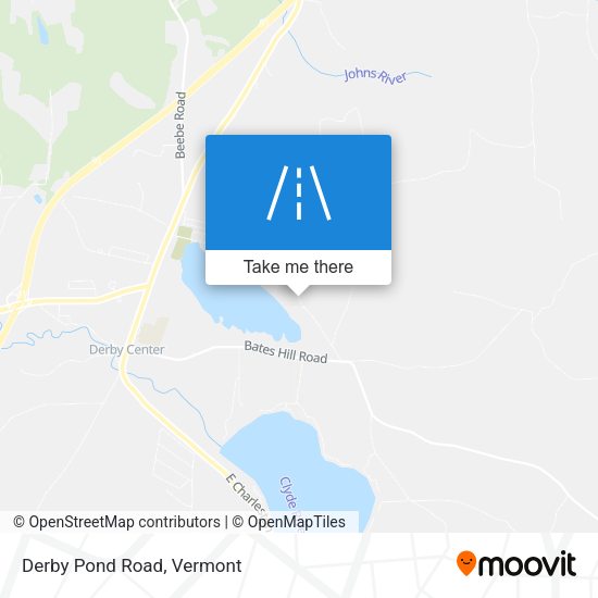 Derby Pond Road map