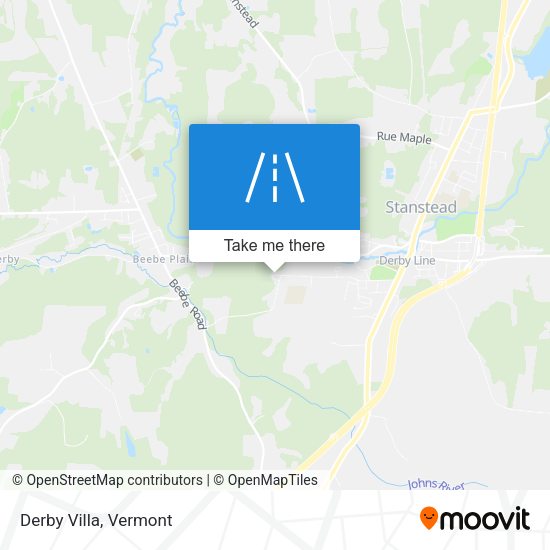 Mapa de Derby Villa