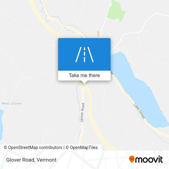 Mapa de Glover Road