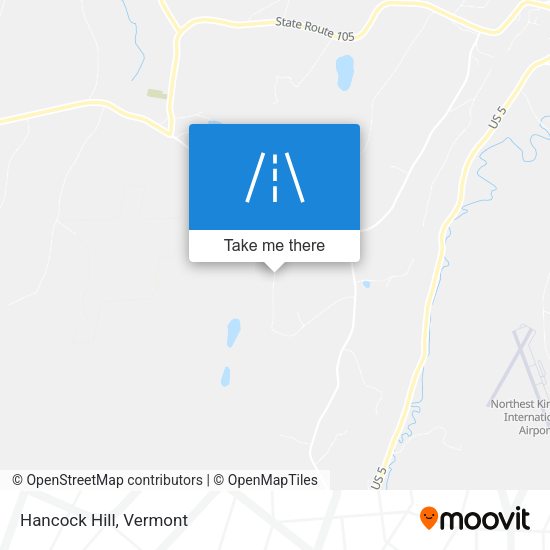 Hancock Hill map