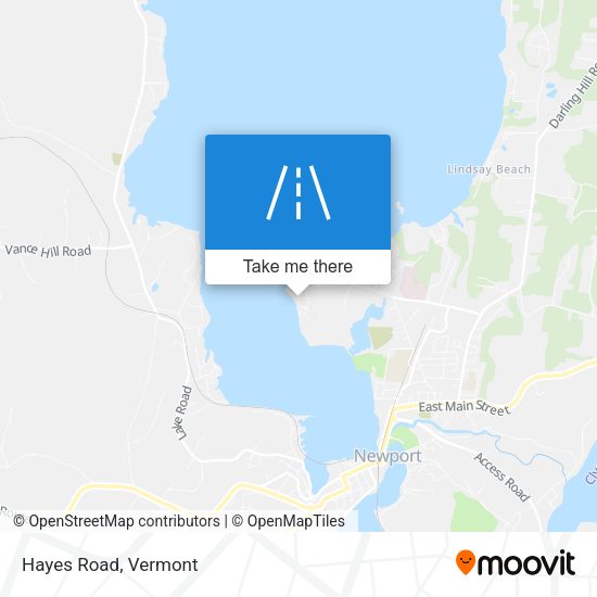 Mapa de Hayes Road